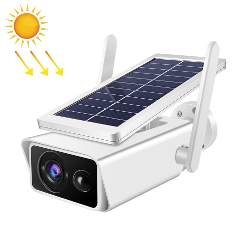 T13-2 1080P HD Solar Powered 2.4GHz WiFi Security Camera without Battery