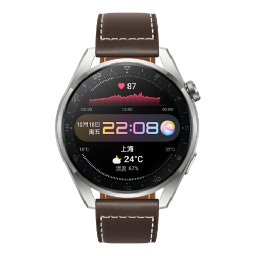 Original Huawei Watch 3 Pro 48mm GLL-AL01 1.43 inch AMOLED Touch Screen Bluetooth 5.2 5ATM Waterproof