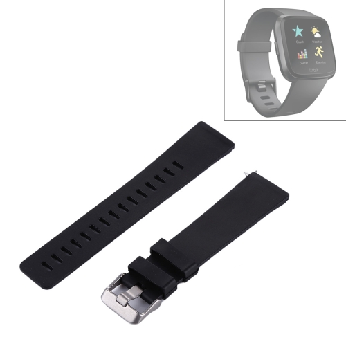 For Fitbit Versa / Versa 2 Simple Fashion Silicone Watch Strap(Violet)