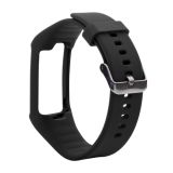 Silicone Sport Wrist Strap for POLAR A360 / A370 (Black)