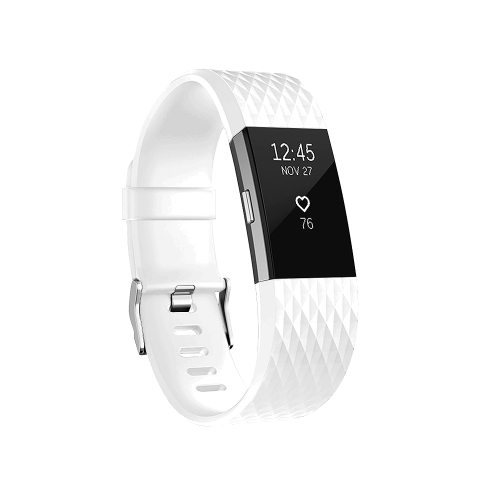 Diamond Pattern Adjustable Sport Wrist Strap for FITBIT Charge 2
