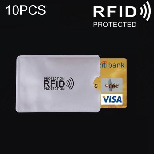 10 PCS Aluminum Foil RFID Blocking Credit Card ID Bank Card Case Card Holder Cover