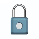 Original Xiaomi Youpin Advantages Smart Fingerprint Lock Padlock Kitty(Mica Blue)