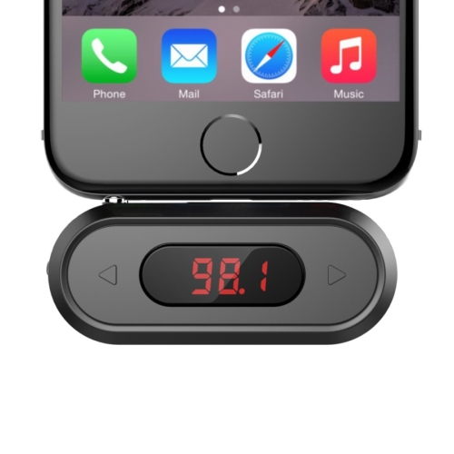 Doosl DSER107 Multifunctional Car FM Transmitter Wireless Music Receiver with 3.5mm Jack & LCD Display