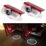 2 PCS LED Car Door Welcome Logo Car Brand 3D Shadow Light for Mercedes-Benz