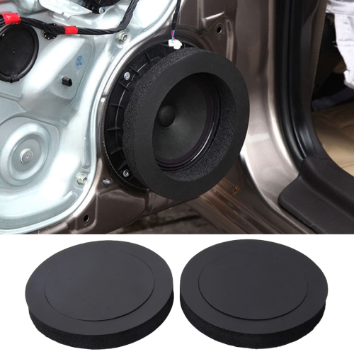 2 PCS Car Sound Insulation Speaker Soundproof Cotton with Self Adhesive Car Sound Insulation Cotton