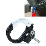 Durable Aluminum Alloy Bag Hook for Motorcycle / Bicycle(Black)