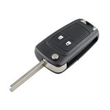 For Opel Car Keys Replacement 2 Buttons Car Key Case with Foldable Key Blade