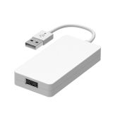 Car Navigation for Android / Apple Carplay Wireless Bluetooth Module Auto Smart Phone USB Carplay Adapter (White)
