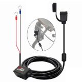 Quick Charging Waterproof Motorcycle USB Phone Charger Adapter