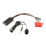 Car AUX Bluetooth Audio Cable Wiring Harness + MIC for Mercedes-Benz Special by abaecker BE2210/BE1650