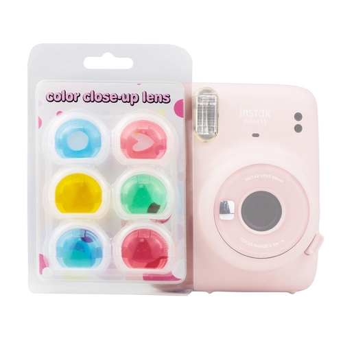 6 PCS / Set Jelly Six Colors Camera Filter for Fujifilm Instax mini 11