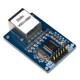 TTGO C102+L153 Mini ENC28J60 Ethernet LAN Network Module HR911105A Interface Arduino 51 AVR SPI PIC STM32 LPC Ethernet MCU Development Board