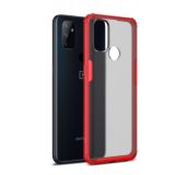 For OnePlus Nord N100 Four-corner Shockproof TPU + PC Protective Case(Red)