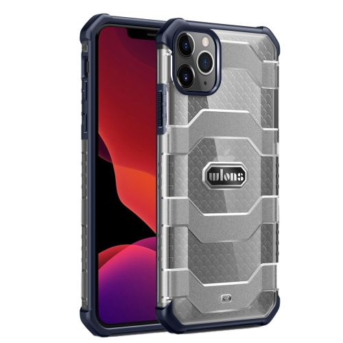 wlons Explorer Series PC+TPU Protective Case For iPhone 12 Pro Max(Navy Blue)