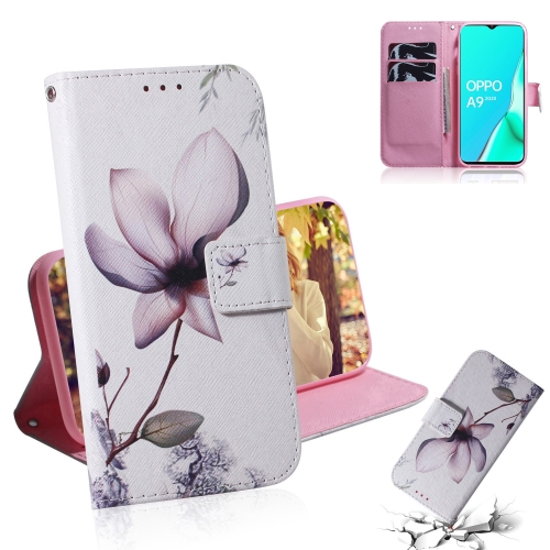 For OPPO A11x / A11 / A5 (2020) / A9 (2020) Coloured Drawing Horizontal Flip Leather Case