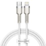 Baseus CATLJK-A02 Cafule Series 20W Type-C / USB-C to 8 Pin PD Metal Charging Data Cable