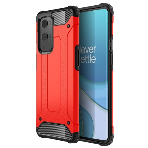 For OnePlus 9 Pro Magic Armor TPU + PC Combination Case(Red)