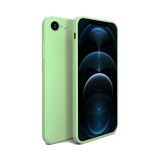 Liquid Silicone Full Coverage Shockproof Magsafe Case For iPhone SE 2020 / 8 / 7(Matcha Green)