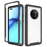 For Huawei Mate 40 Pro Starry Sky Solid Color Series Shockproof PC + TPU Protective Case(Black)