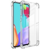 For Samsung Galaxy A72 5G / 4G IMAK All-inclusive Shockproof Airbag TPU Case with Screen Protector(Transparent)