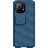For Xiaomi Mi 11 NILLKIN CamShield Pro Series PC Full Coverage Dust-proof Scratch Resistant Mobile Phone Case(Blue)