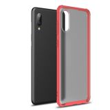 For Samsung Galaxy A02 Four-corner Shockproof TPU + PC Protective Case(Red)