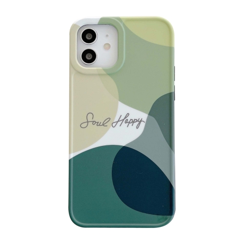 Painted Pattern IMD Shockproof Protective Case For iPhone 11(Green)