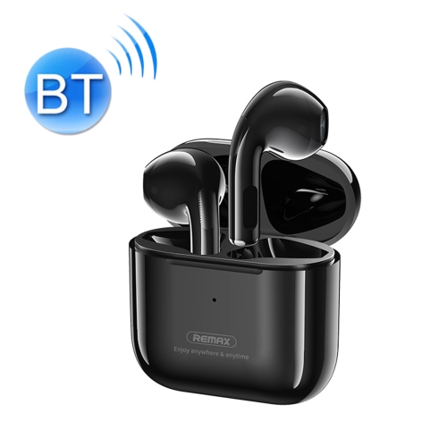 Remax TWS-10 Bluetooth 5.0 True Wireless Stereo Music Earphone(Black)