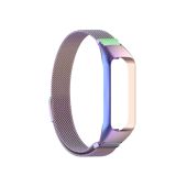 For Samsung Galaxy Fit 2 SM-R220 Milanese Replacement Strap Watchband(Colorful)