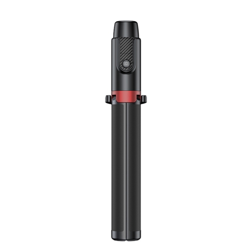 Remax P12 Bluetooth 4.2 Multi-function Handheld Selfie Stick Self Timer Rod(Black)