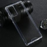 For Samsung Galaxy Note20 Four-corner Shockproof Transparent TPU + PC Protective Case