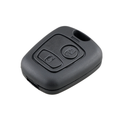 Car Key Case for Peugeot 2-button Straight Board with 206 Socket