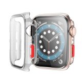 For Apple Watch Series 6 & SE & 5 & 4 44mm Shockproof PC Protective Case(Transparent)