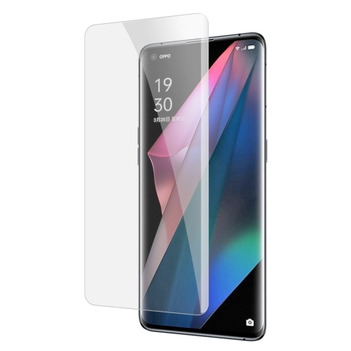 For OPPO Find X3 Pro 9H 3D Full Screen Curved UV Protective Film