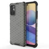 For Xiaomi Redmi Note 10 5G Shockproof Honeycomb PC + TPU Case(Black)