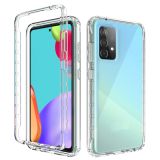 For Samsung Galaxy A52 5G / 4G Shockproof Highly Transparent PC+TPU Protective Case