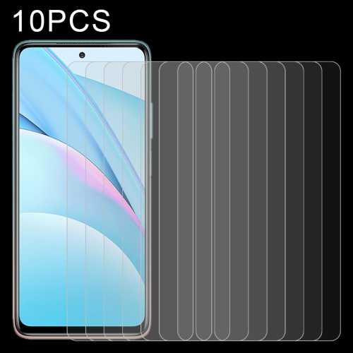 For Xiaomi Mi 10T 5G / 10T Pro 5G / 10T Lite 5G 10 PCS 0.26mm 9H 2.5D Tempered Glass Film