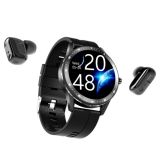 X6 1.28 inch Touch Screen IP67 Waterproof Smart Earphone Watch