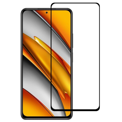 For Xiaomi Poco F3 Full Glue Full Screen Tempered Glass Film