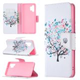 For Samsung Galaxy A32 4G Colored Drawing Pattern Horizontal Flip Leather Case with Holder & Card Slots & Wallet(Little Tree)