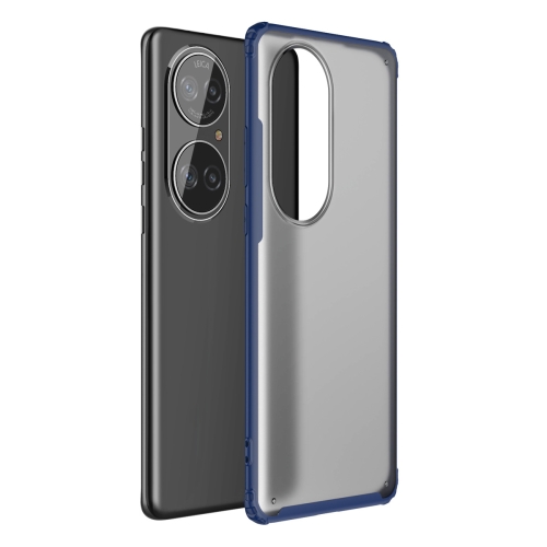 For Huawei P50 Pro Four-corner Shockproof TPU + PC Protective Case(Blue)