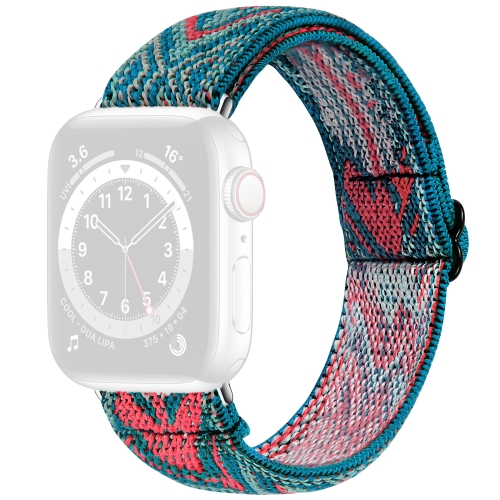 Elastic Watch Strap For Apple Watch Series 6 & SE & 5 & 4 40mm / 3 & 2 & 1 38mm(01)