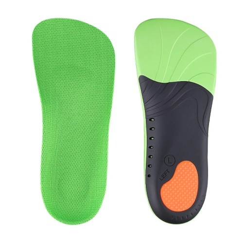 1 Pair 068 Sports Shockproof Massage Arch Of Foot Flatfoot Support Half Insole Shoe-pad