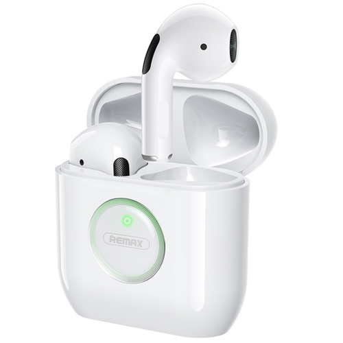 REMAX TWS-35 Bluetooth 5.1 Ture Wireless Stereo Music Bluetooth Earphone(White)