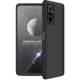 For Xiaomi Redmi Note 10 Pro / Note 10 Pro Max GKK Three Stage Splicing Full Coverage PC Protective Case(Black)