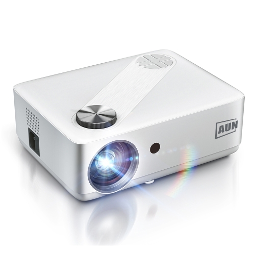 AUN AKEY8 1920x1080 6000 Lumens Portable Home Theater LED HD Digital Projector