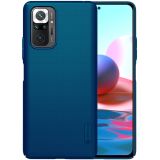 For Xiaomi Redmi Note 10 Pro / 10 Pro Max NILLKIN Frosted Concave-convex Texture PC Protective Case(Blue)