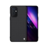 For OnePlus 9 (EU/NA Version) NILLKIN 3D Textured Nylon Fiber TPU Case(Black)