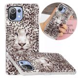 For Xiaomi Mi 11 Lite Luminous TPU Protective Case(Leopard Tiger)